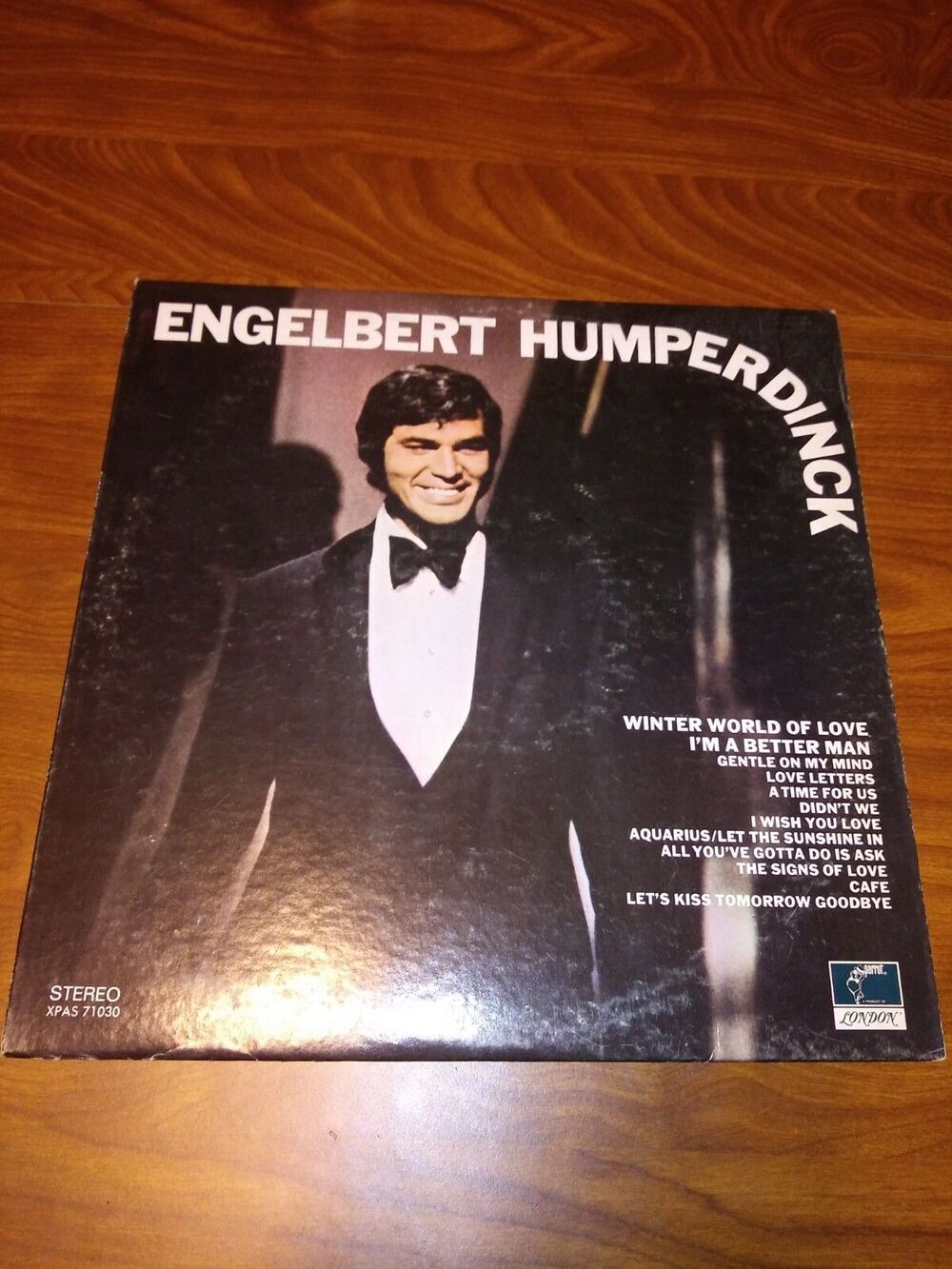 Engelbert Humperdinck Lp Vinyl XPAS 71030 Stereo 1969 London Records